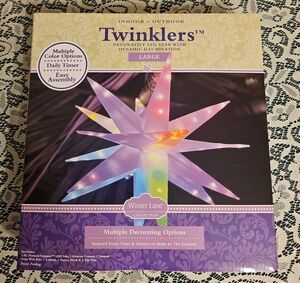 Winter Lane Collection Twinklers Decorative LED Star